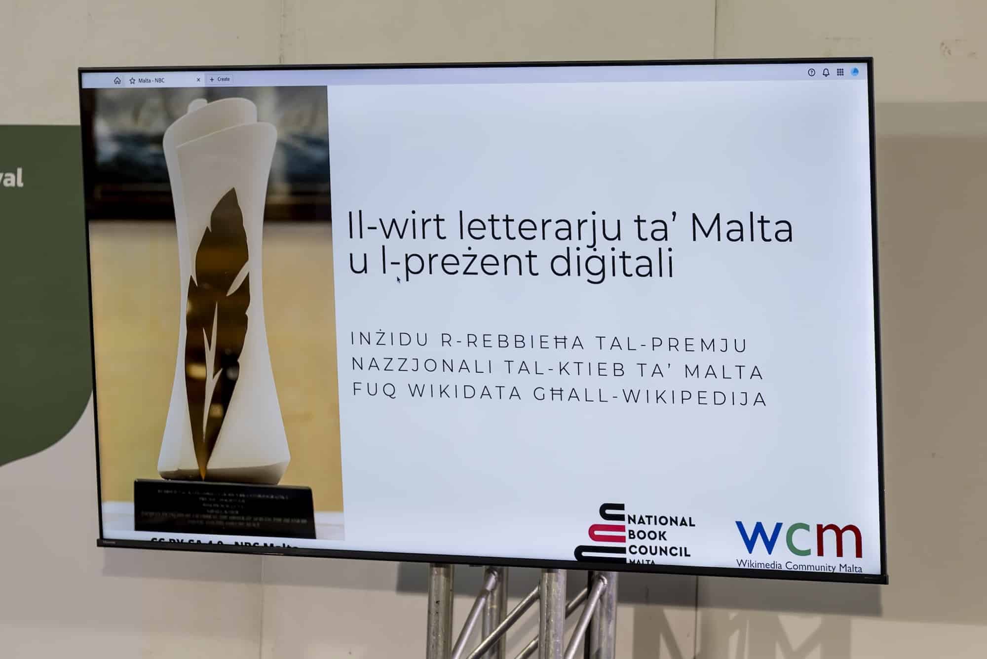 NBC and Wikimedia Malta renew collaboration on National Book Prize