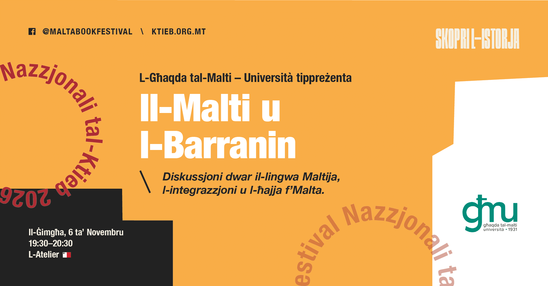 Il-Malti u l-Barranin – L-Għaqda tal-Malti – Università 🇲🇹