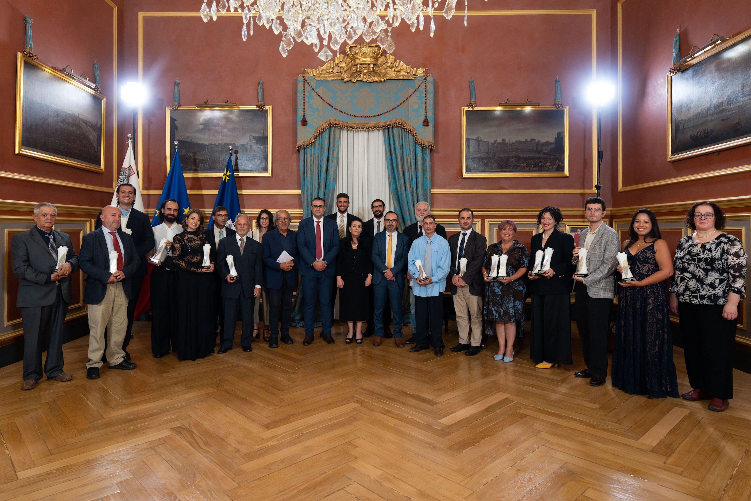 The National Book Prize Awards 18 Winning Titles During Ceremony at San Anton Palace