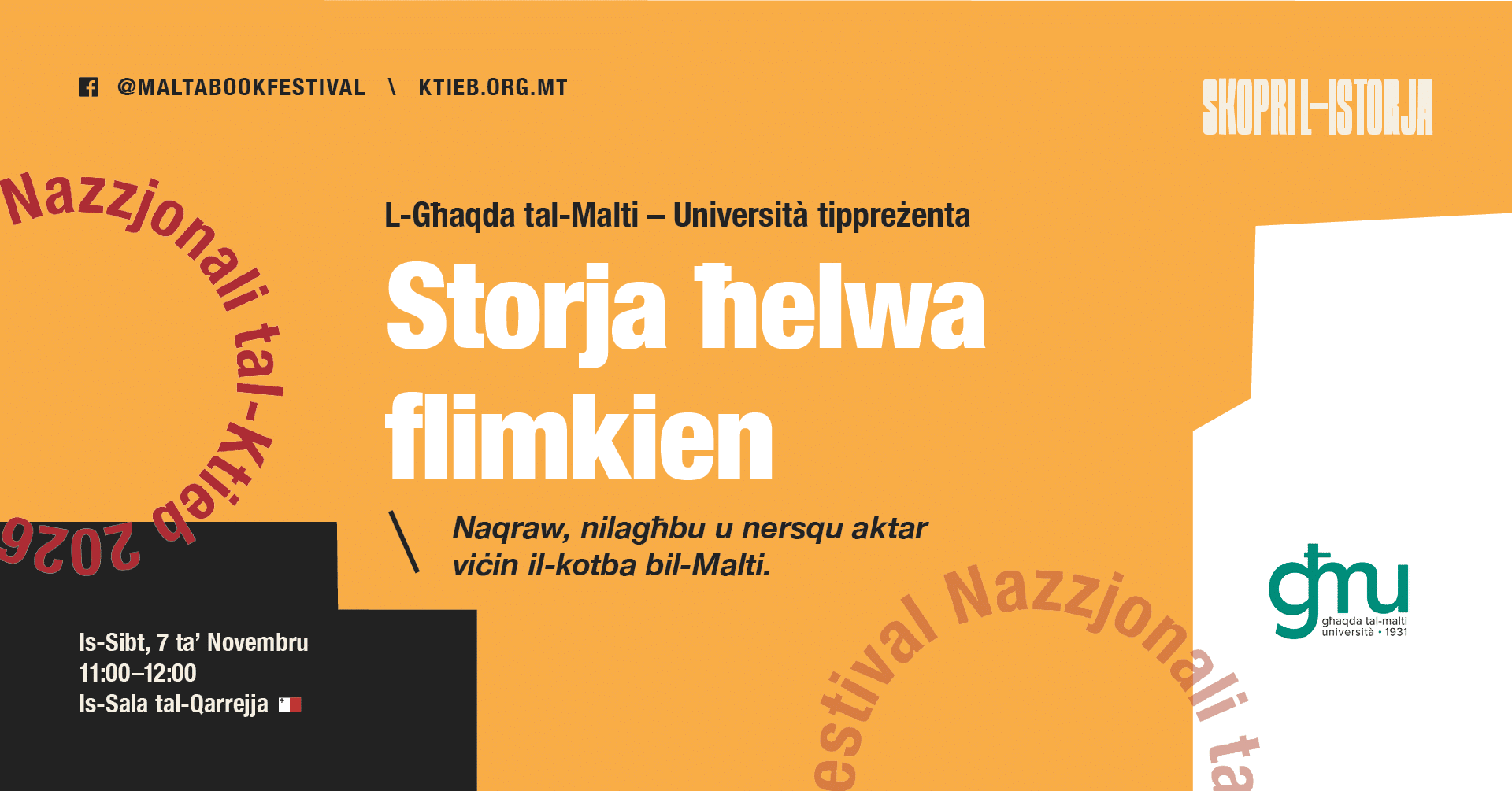 Storja Ħelwa Flimkien – L-Għaqda tal-Malti – Università 🇲🇹