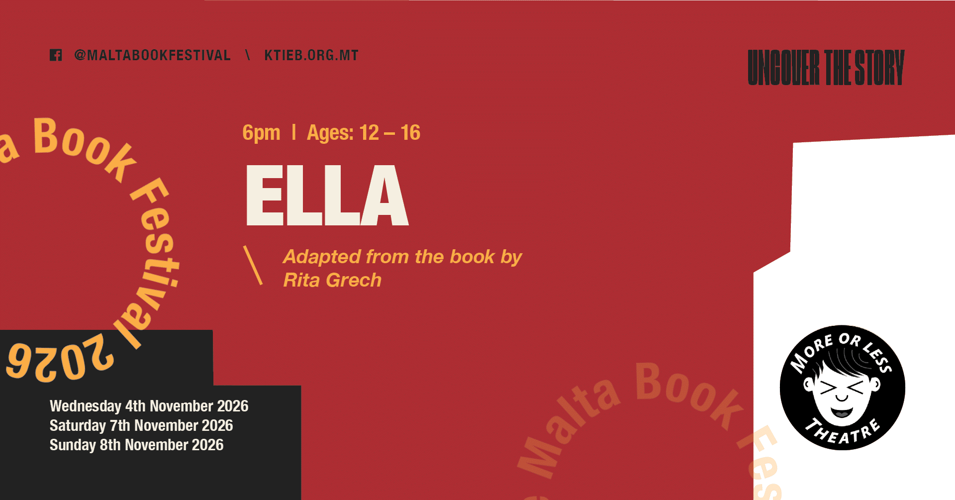 ELLA (ETAJIET 12–16): XOW TEATRALI