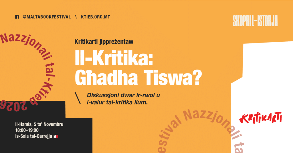 Il-Kritika: Għadha Tiswa? – Kritikarti 🇲🇹